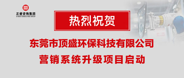 東莞市頂盛環(huán)?？萍加邢薰緺I(yíng)銷系統(tǒng)升級(jí)項(xiàng)目啟動(dòng)